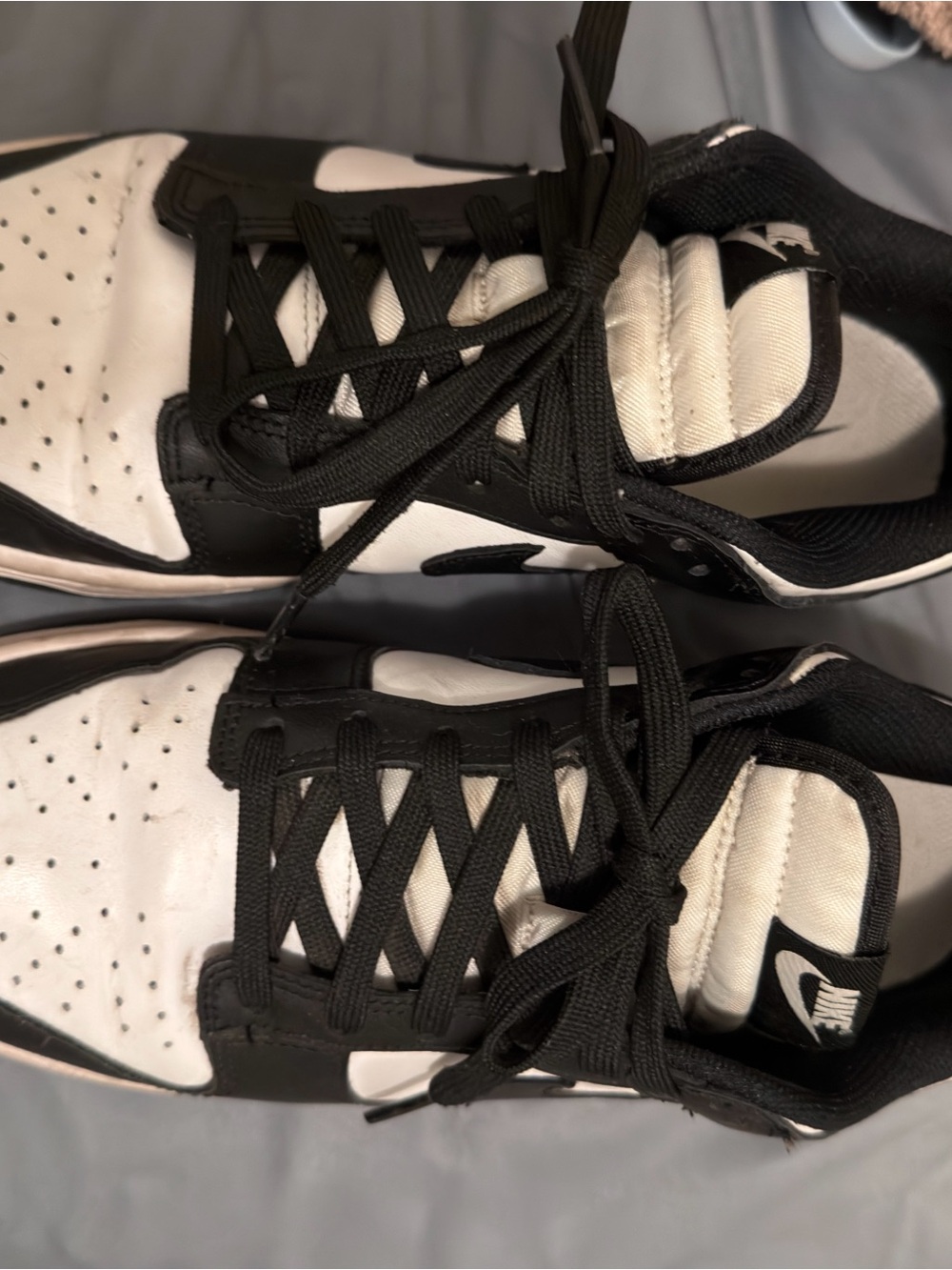 Nike Women’s Black and White Low-Top Sneakers